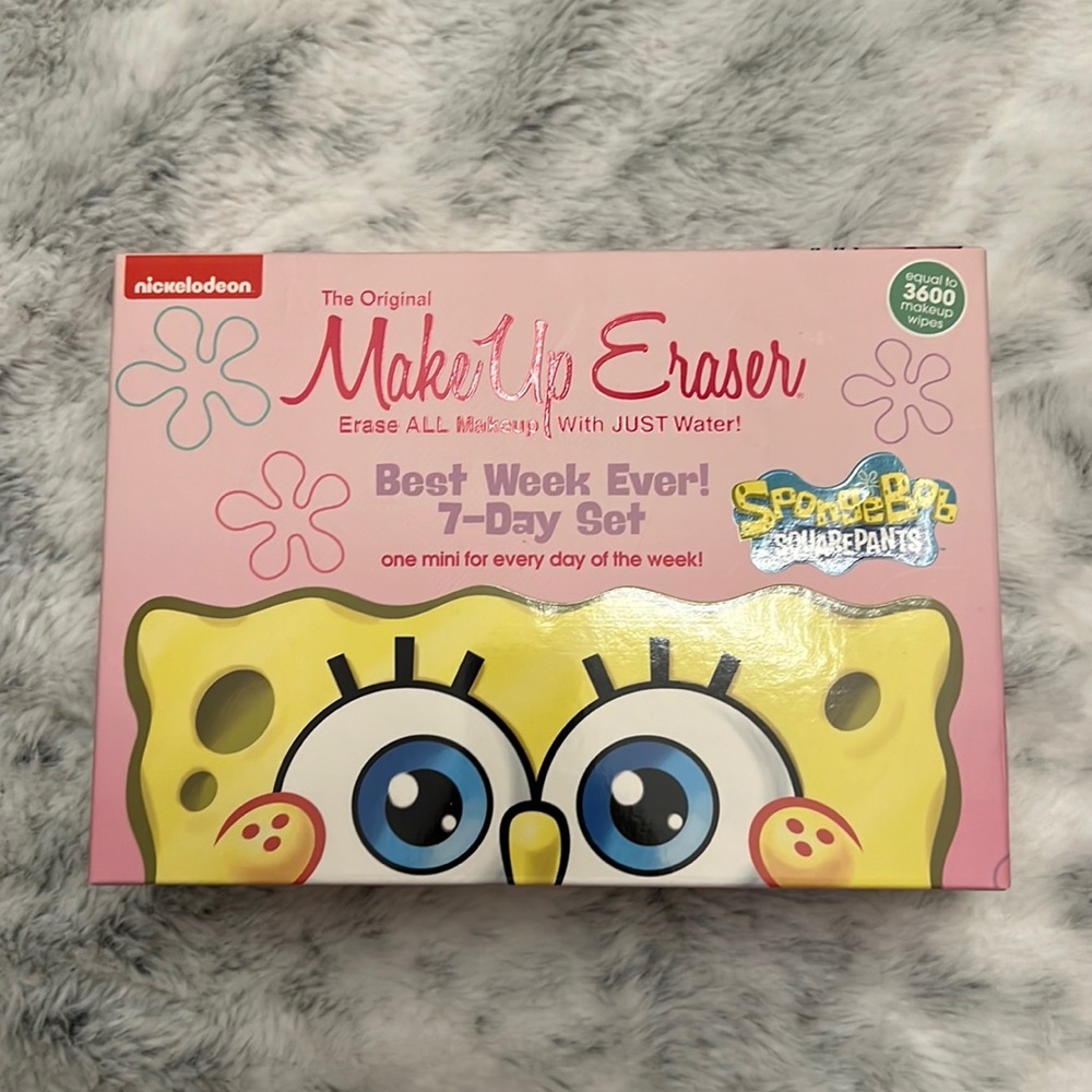 NWT!! Make up eraser SpongeBob